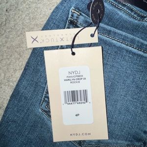 NWT NYDJ Cool Embrace crop jeans size 4 petite - Rockie